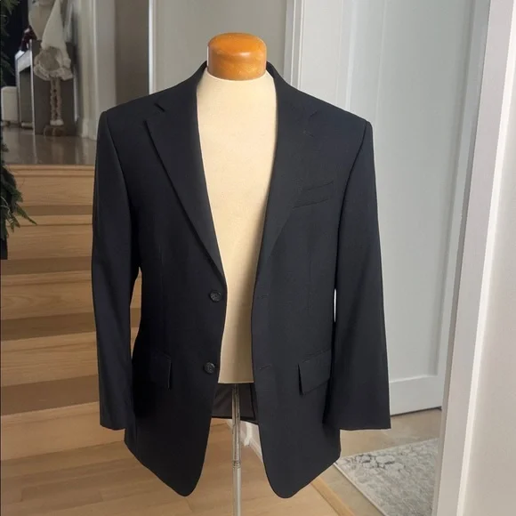 Oscar de la Renta Components Black Wool Blazer 38S - Picture 4 of 8